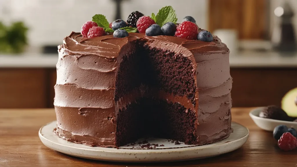 Avocado Chocolate Cake