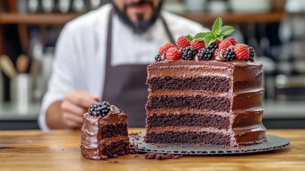 Avocado Chocolate Cake