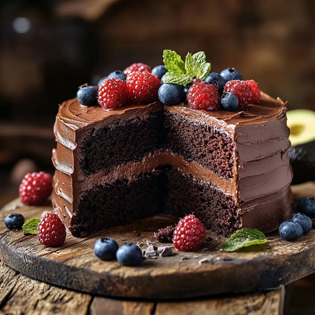 Avocado Chocolate Cake