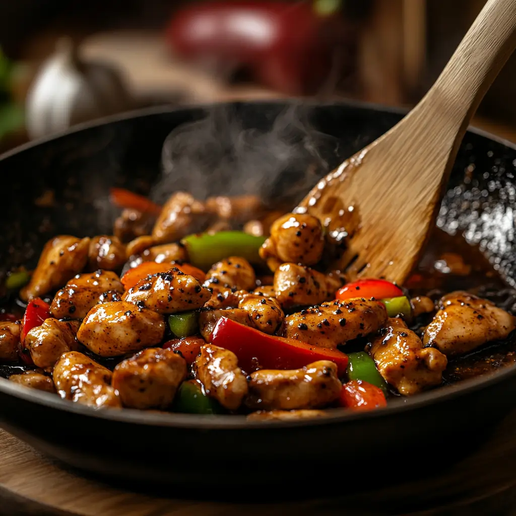 Black Pepper Chicken