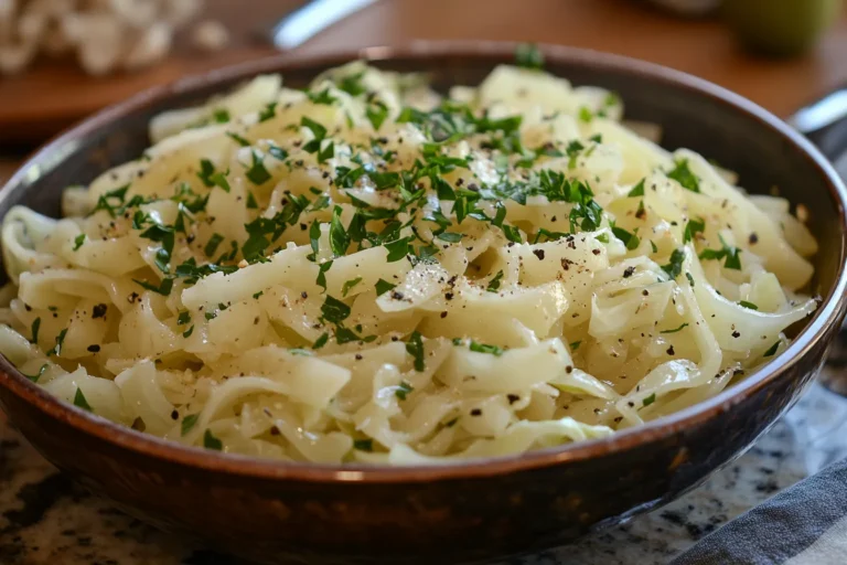 Cabbage and Noodles