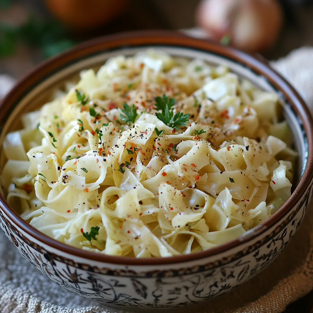 Cabbage and Noodles