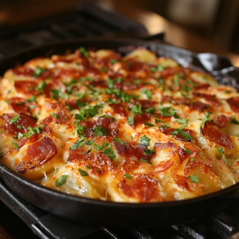 Cheesy Baked Potato Skillet