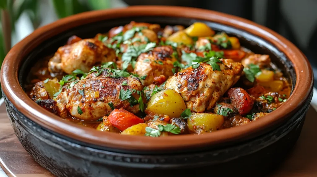 Moroccan Chicken Tagine