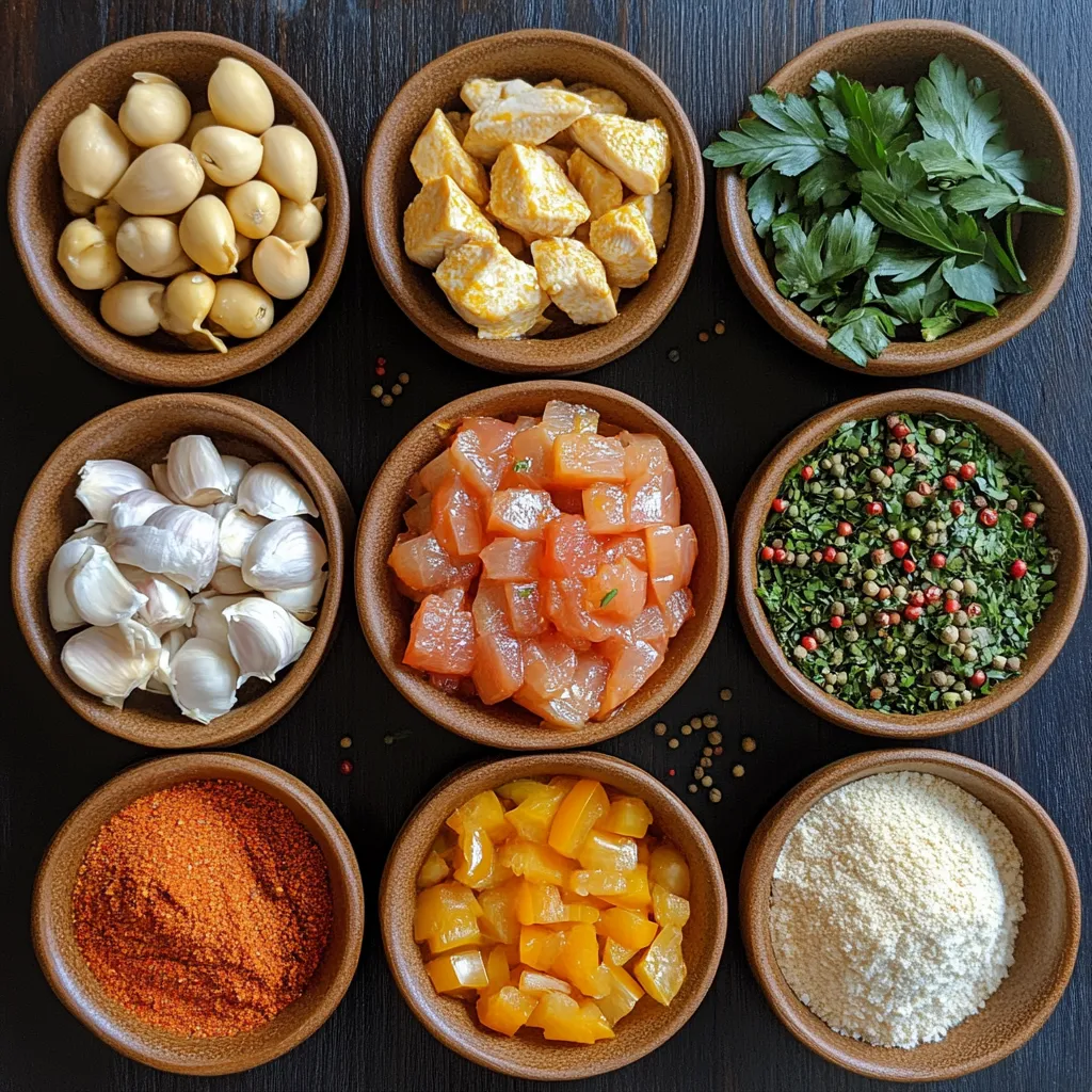 Chicken Tagine Ingredients
