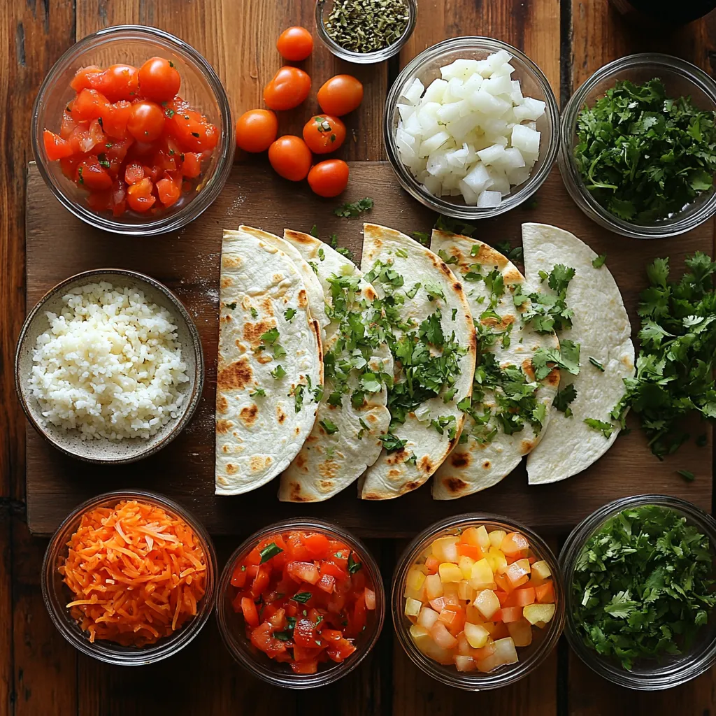 Spicy Tuna Melt Quesadillas Ingredients